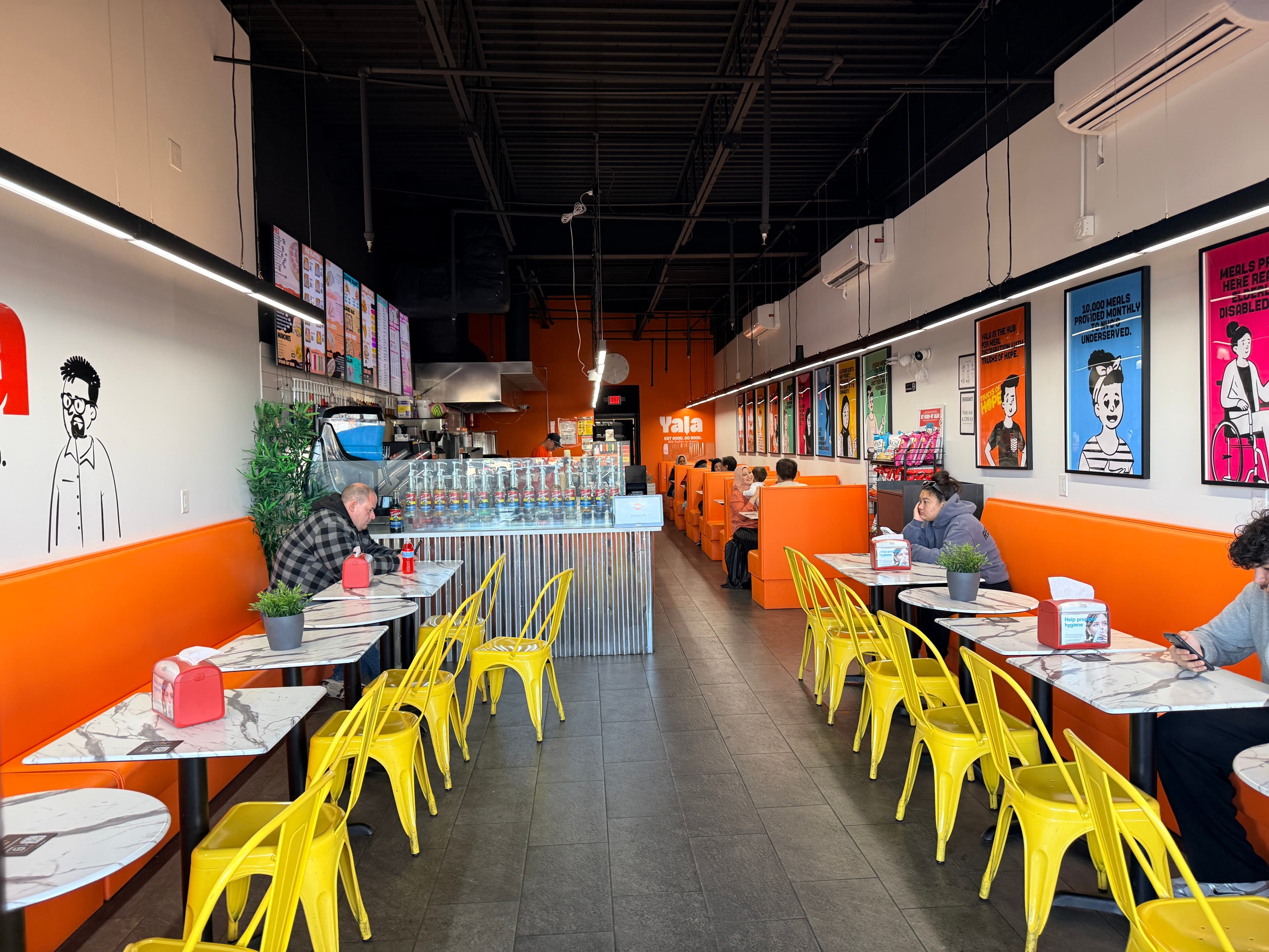 Yala restaurant dining room