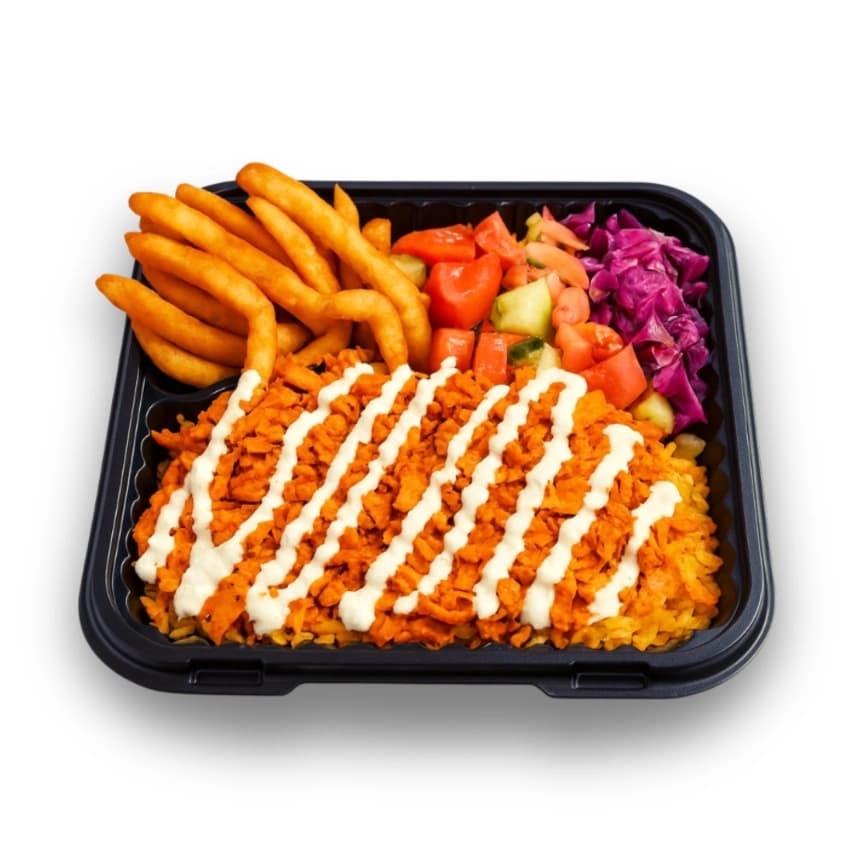 Chicken over rice