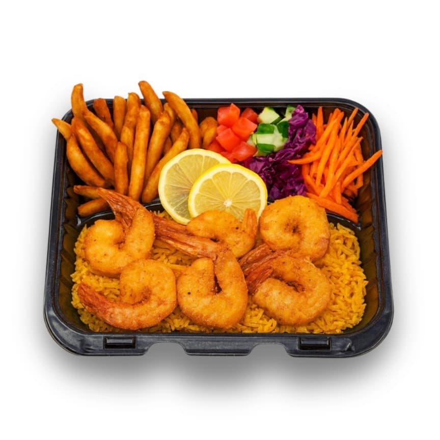Shrimp platter